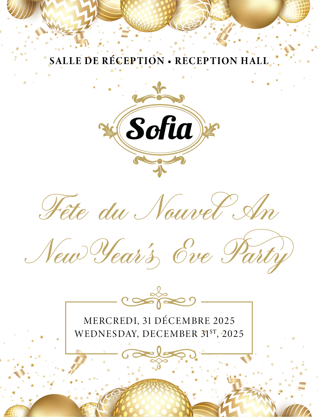 Sofia 2025 New Year's Eve Party
